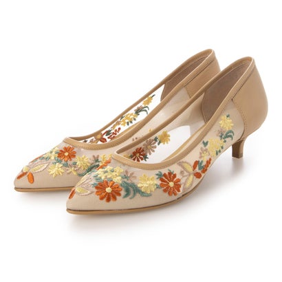 エイゾー EIZO バタフライチュールパンプス （BG）