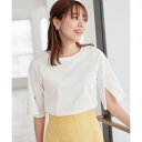 さらひやりコットンパール調デザインTシャツ