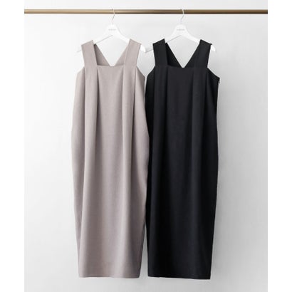 エルフランク ELFRANK コクーンロングジャンパースカート【洗える】 （ブラック）