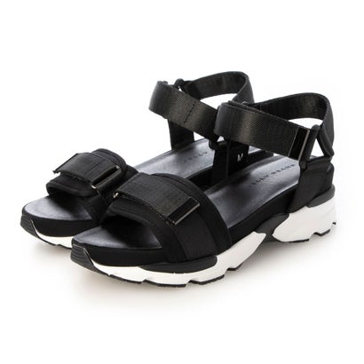 ジェリービーンズ JELLY BEANS ジップベルトスポーツサンダル 211-30295 （黒）のサムネイル