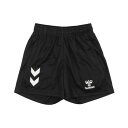 ヒュンメル hummel ジュニア ジャージハーフパンツ ジュニアニットハーフパンツ HJP2131P (ブラック)