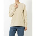 ザ ノース フェイス THE NORTH FACE レディース アウトドア 長袖Tシャツ L/S Nuptse Cotton Tee_ロングスリーブヌプシコットンティー NTW32443 （グラベル）