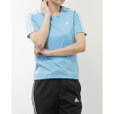 アディダス adidas レディース 陸上/ランニング 半袖Tシャツ OTR E 3S TEE IK5020 (ブルー)
