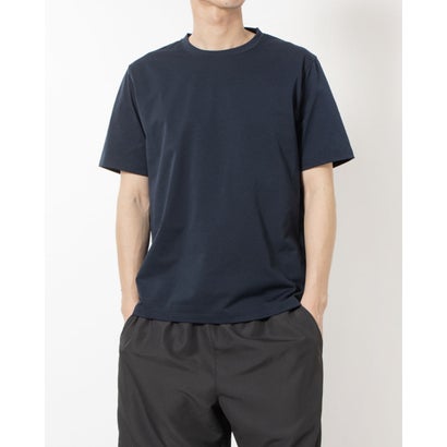 ティゴラ TIGORA メンズ 半袖Tシャツ ストレッチTシャツ SOLOTEX(R)使用 TR-9C1104TS （NAVY）