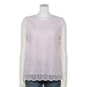 ジプシーブルー GIPSY BLUE 【Style Ravie】フラワーカットワークレースコンビベスト (ライトピンク)