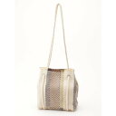 アースメイド EARTH MADE E5802VACATIONSTRIPESHLDBAG (ベージュ)