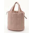 アースメイド EARTH MADE E6353QUILTINGCHECKTOTE (ピンク)
