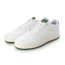 プーマ PUMA メンズ スニーカー コート クラシック_ 395018 (プーマ ホワイト/ヴァイン/プーマ ゴールド)