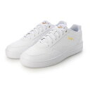 プーマ PUMA メンズ スニーカー コート クラシック_ 395018 (プーマ ホワイト/プーマ ゴールド)
