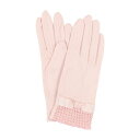 ローラ アシュレイ LAURA ASHLEY 婦人 UV手袋 ショート丈 (ピンク)