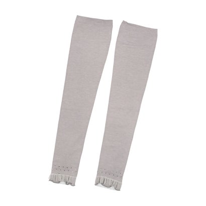 ローラ アシュレイ LAURA ASHLEY 婦人 UV手袋 ロング丈 (グレー)