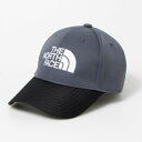 ザ ノース フェイス THE NORTH FACE アウトドア Kids TNF Logo Cap_キッズ TNFロゴキャップ NNJ42304 （ダークグレー×ブラック）