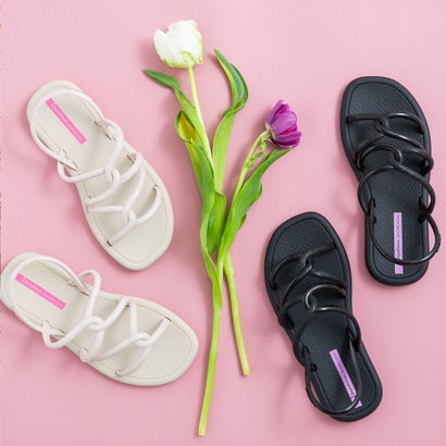 イパネマ イパネマ Ipanema MEU SOL SANDAL SP27135964 レディース サンダル ビーチサンダル フラット（ブラック/ライラック）