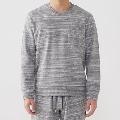 エポカ ウォモ EPOCA UOMO 長袖クルーネックシャツ (チャコールモク)