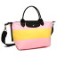 󥷥 LONGCHAMP ϥɥХå Хå S 2WAY ԥ  ǥ LONGCHAMP 1512 HDC G05 PINK YELLOW