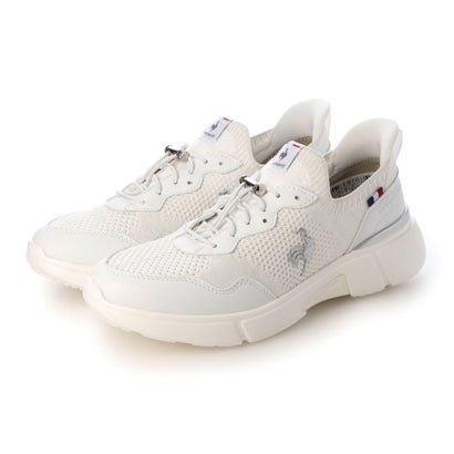 ルコックスポルティフ le coq sportif 【3E】撥水ニットスニーカー(LCS ロワール) （ホワイト）