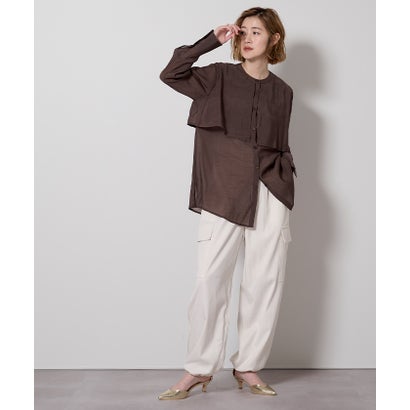 ユアーズ ur's フライヨークバンドカラーシャツ （ブルー）