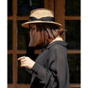 ヴィータフェリーチェ VitaFelice カンカン帽 (BLACK)