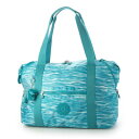 キプリング Kipling ART M B4サイズ トートバッグ.トラベルバッグ (Aqua Pool)