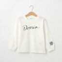 【デザインポイント】デッサンのロゴを大きくプリントしたロングスリーブTシャツです。【スタイリングポイント】ママとのリンクコーデが可能です。【素材ポイント】オーガニックコットンの柔らかい天竺素材です。【製品寸法】●製品寸法:11(110cm):着丈41cm B70cm 袖丈36cm 肩幅28cm12(120cm):着丈44cm B74cm 袖丈40cm 肩幅30cm13(130cm):着丈47cm B78cm 袖丈43cm 肩幅32cm14(140cm):着丈49cm B82cm 袖丈46cm 肩幅34cm備考:【素材】本体：コットン100％ リブ部分：コットン95％ ポリウレタン5％11(110cm) : 【着丈】41cm / 【肩幅】28cm / 【胸囲】70cm / 【袖丈】36cm12(120cm) : 【着丈】44cm / 【肩幅】30cm / 【胸囲】74cm / 【袖丈】40cm13(130cm) : 【着丈】47cm / 【肩幅】32cm / 【胸囲】78cm / 【袖丈】43cm14(140cm) : 【着丈】49cm / 【肩幅】34cm / 【胸囲】82cm / 【袖丈】46cm別カラーはこちら！ グレー(チャコールグレー(013))　グレー(グレージュ(050))