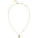 ゲス GUESS ALL YOU NEED IS LOVE 16-18 Mini Heart Lock Necklace （YG） アクセサリー ネックレス