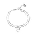 ゲス GUESS ALL YOU NEED IS LOVE Mini Heart Lock Bracelet （RH） アクセサリー ブレスレット