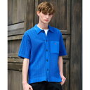 ドレステリア Yシャツ ドレステリア DRESSTERIOR オーガニックコットン混 キューバシャツ （ブルー(093)）