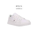 トミー ヒルフィガー TOMMY HILFIGER ローカット スニーカー CAYMAN 3.0 (ホワイト)