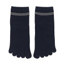 アクアスキュータム Aquascutum AQ5本指トップボーダーショート (ネイビー)