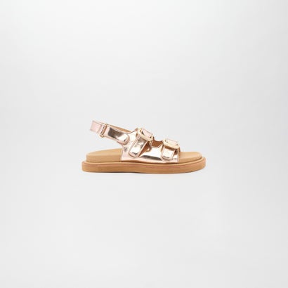 STUNNING LEATHER SANDALS （SAKURA GOLD）