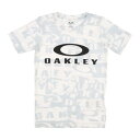 オークリー OAKLEY ジュニア 半袖機能Tシャツ EN QDEVO SS TEE GRAPHIC YTR 7.0 FOA406397 （WHITE PRINT）