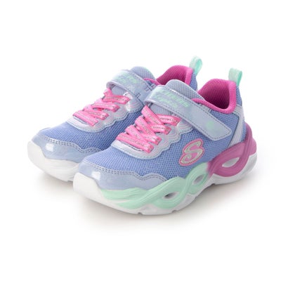 スタイリッシュで快適なステップが楽しめる、Skechers S Lights(TM): Twisty Glow：スケッチャーズ ツイスティ グロー。きらきら輝くメッシュ素材、ストレッチレース、ベルクロで調節可能なストラップが特長の軽やかなデザイン、歩くと作動するライトアップミッドソールが特徴です。オン/オフのライトスイッチ付き。素材（アッパー）：合成繊維ヒール・ソール：合成底ワイズ：2E相当17cm : 【重さ】141g / 【ヒール寸】3cm / 【プラットフォーム高さ】2.5cm別カラーはこちら！ ブラック(BKM/T)