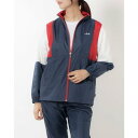 フィラ FILA レディース 裏メッシュ 切替ウィンドジャケット カジュアルウェア FL6830 (ネイビー)