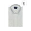トーキョーシャツ TOKYO SHIRTS 【超形態安定】 ワイドカラー 綿100% 長袖 ワイシャツ （グレー）