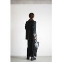 Aj[J ANIECA Zip Tailored Jacket iBLACKj