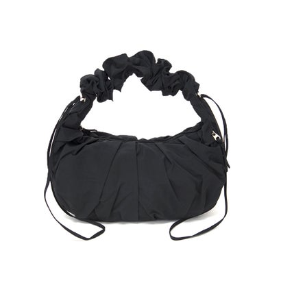 メゾンヴェール maison vert 【軽量/多収納】ギャザーワンショルダー Small （ブラック）