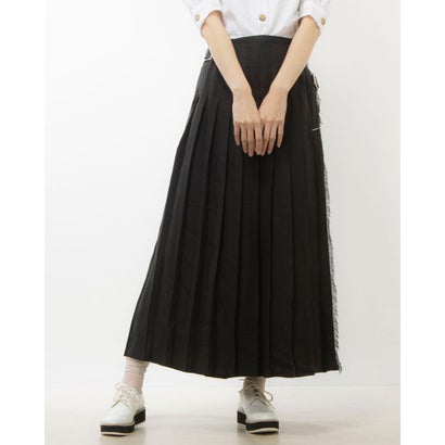 オニールオブダブリン O'NEIL of DUBLIN リネン ラップスカート （BLKL）