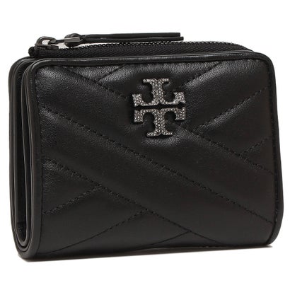 トリーバーチ ミニ財布 レディース トリーバーチ TORY BURCH 二つ折り財布 キラ ミニ財布 ブラック レディース TORY BURCH 156005 001 （BLACK）