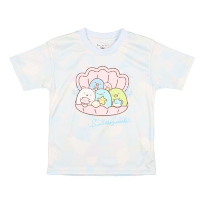 ファインプラス FINE PLUS ジュニア 半袖Tシャツ スミッコグラシ GIRLS ウミッコギュッ Tシャツ 22863192 （SAX）