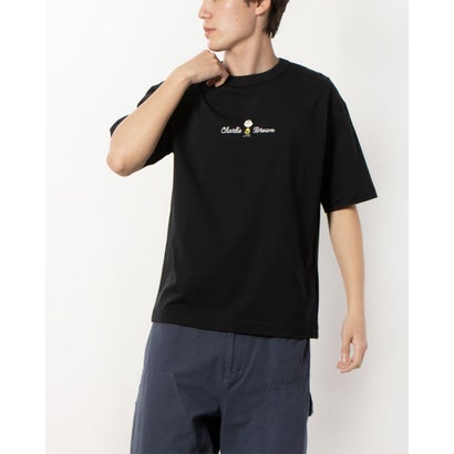 ԡʥå PEANUTS  ȾµT åȥT ɽ PN-9C15054TS BLACK