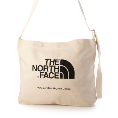 ザ ノース フェイス THE NORTH FACE トレッキング バッグ Organic Cotton Musette_オーガニックコットンミュゼット NM82387 （ナチュラル×ブラック）