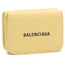 バレンシアガ BALENCIAGA 三つ折り財布 イエロー レディース BALENCIAGA 593813 1IZI3 7660 （LIGHT YELLOW）