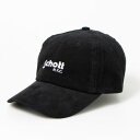 ショット Schott BASIC LOGO CORDUROY 6P CAP （BLACK）