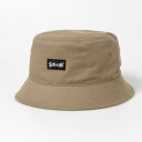 ショット Schott BASIC T/C TWILL BUCKET HAT (BEIGE)(4)