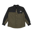 ザ ノース フェイス THE NORTH FACE アウトドア L/S Nuptse Shirt _キッズ ロングスリーブヌプシシャツ NRJ62322 （ニュートープ）