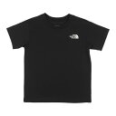 ザ ノース フェイス THE NORTH FACE アウトドア 半袖Tシャツ S/S Nuptse Tee_キッズ ショートスリーブヌプシティー NTJ32432 （ブラック）