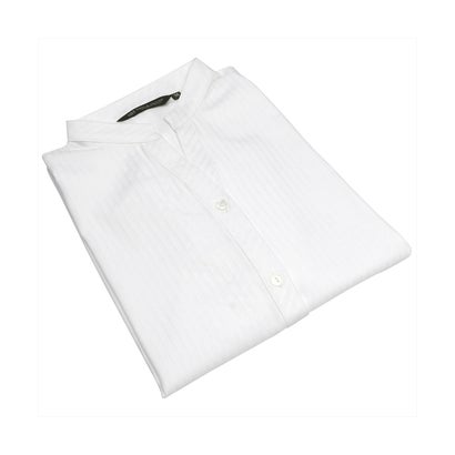 トーキョーシャツ TOKYO SHIRTS COFREX スキッパー衿 七分袖 レディースシャツ (ホワイト)