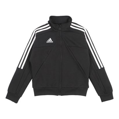 アディダス adidas ジュニア 長袖ジャージジャケット ティロ トラックジャケット(ジャージ)キッズ IS4346 （ブラック/ホワイト）