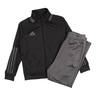 アディダス adidas ジュニア ジャージ上下セット YB SERE トラックスーツ IN0655 （Top:ブラック/グレーシックス）