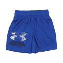 アンダーアーマー UNDER ARMOUR ジュニア ジャージハーフパンツ UAテック ロゴ ショーツ 1383333 (Royal / / Black)